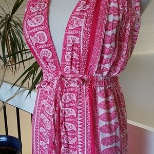 Elan Halter Maxi Dress